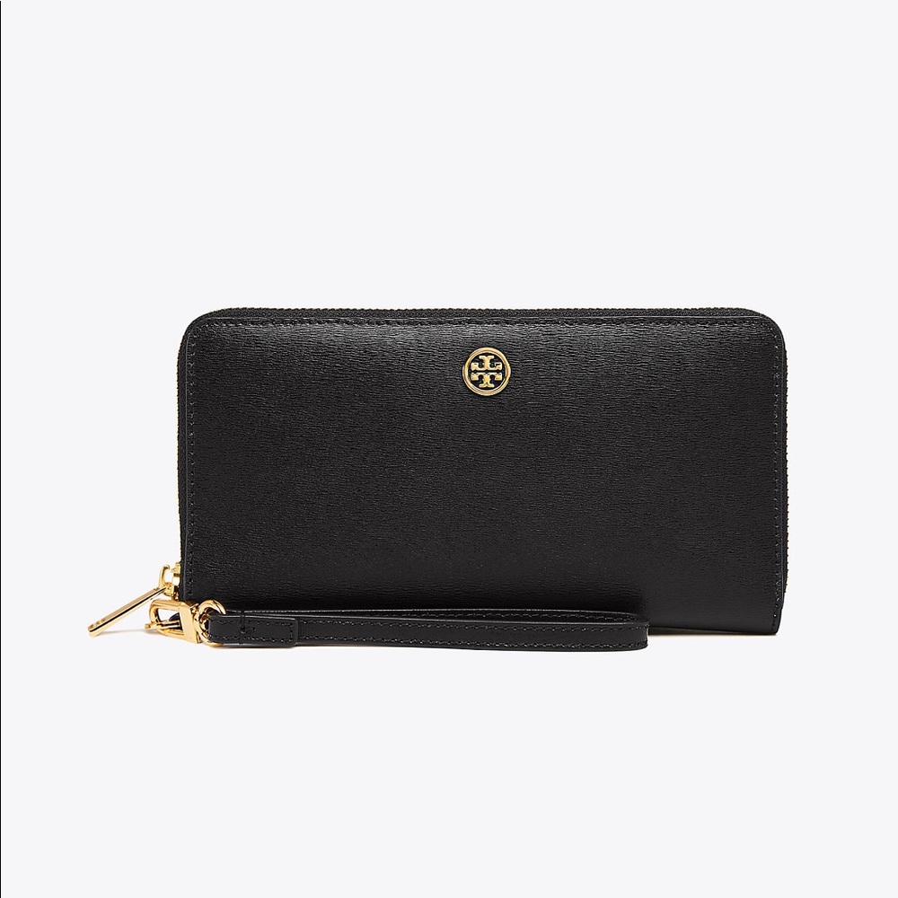 New Tory Burch Parker Zip Continental Wallet